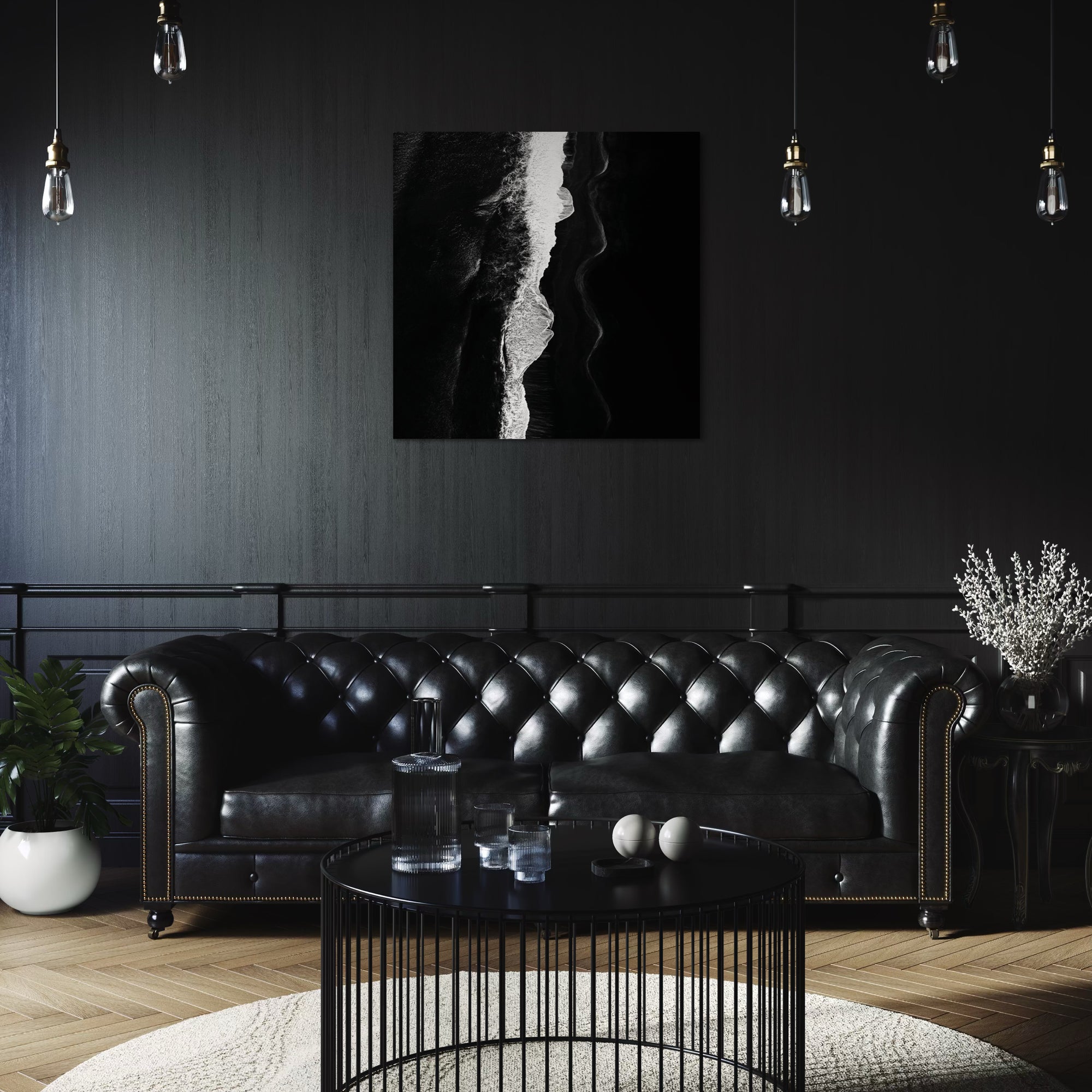 Black Silence, White Storm