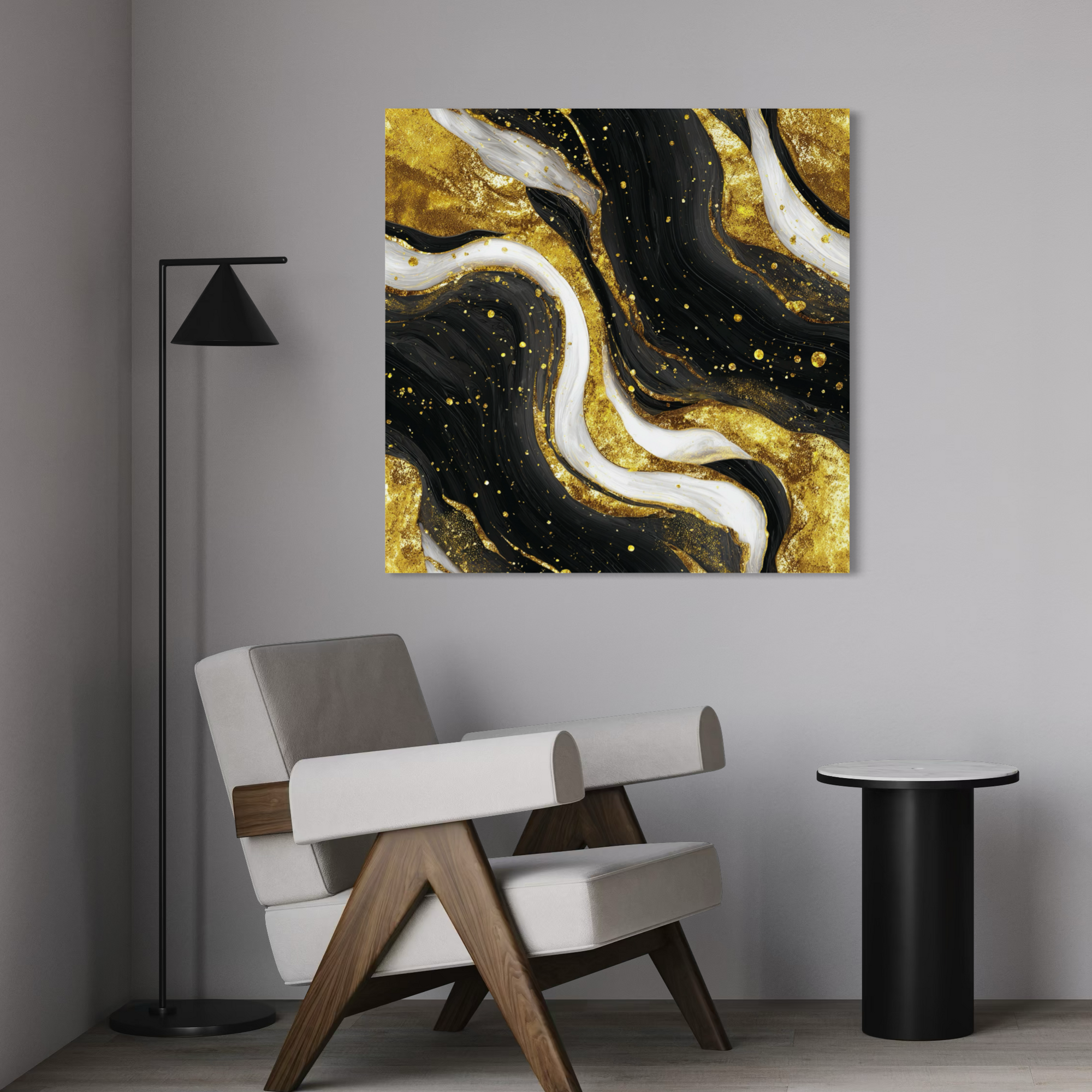 Lustrous Waves - Dibond