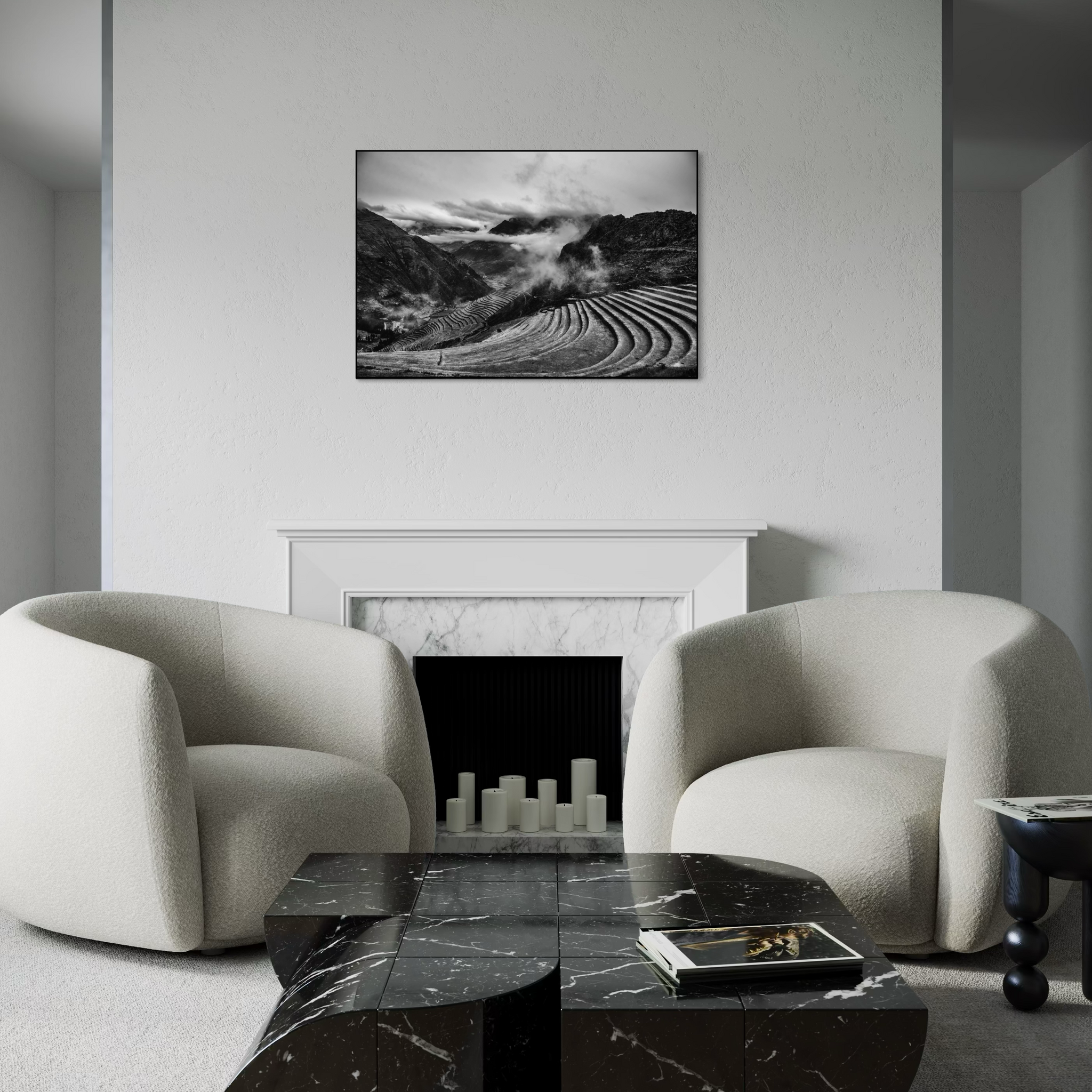 Misty Terrain - Dibond