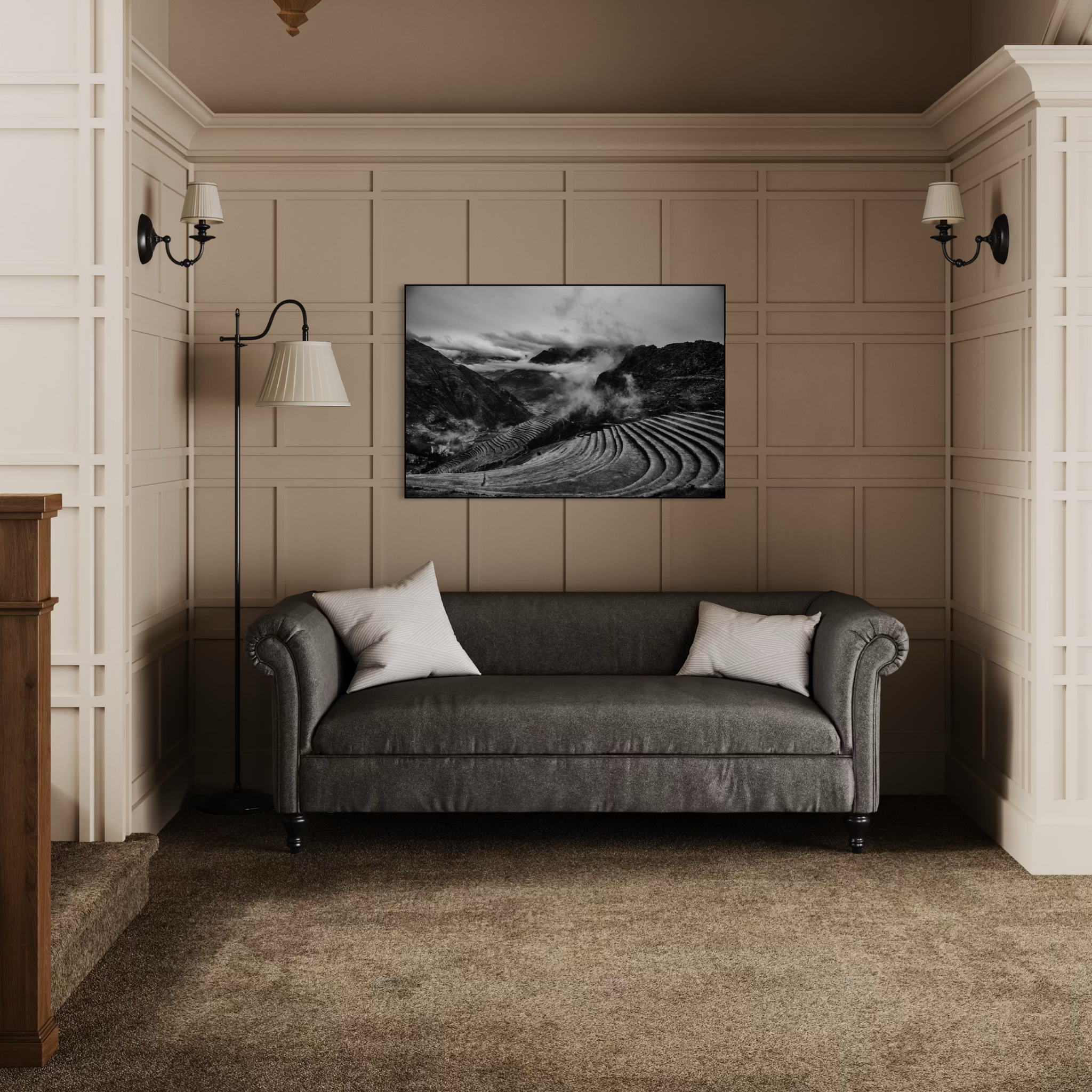 Misty Terrain - Dibond