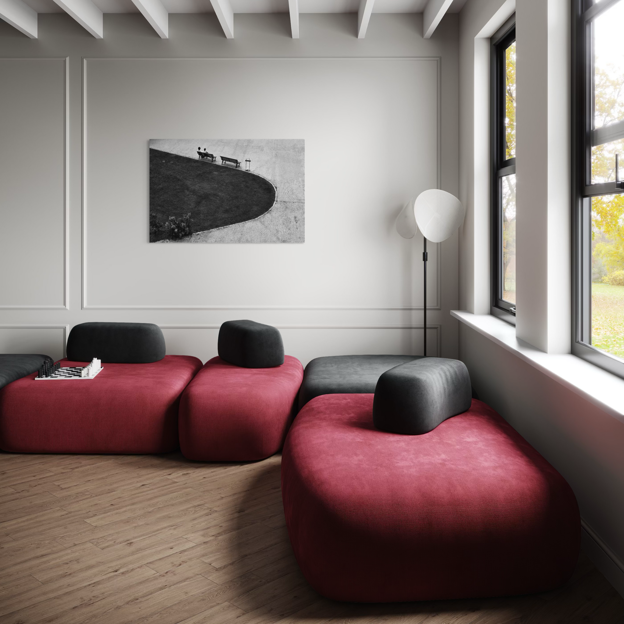 Park Benches - Dibond