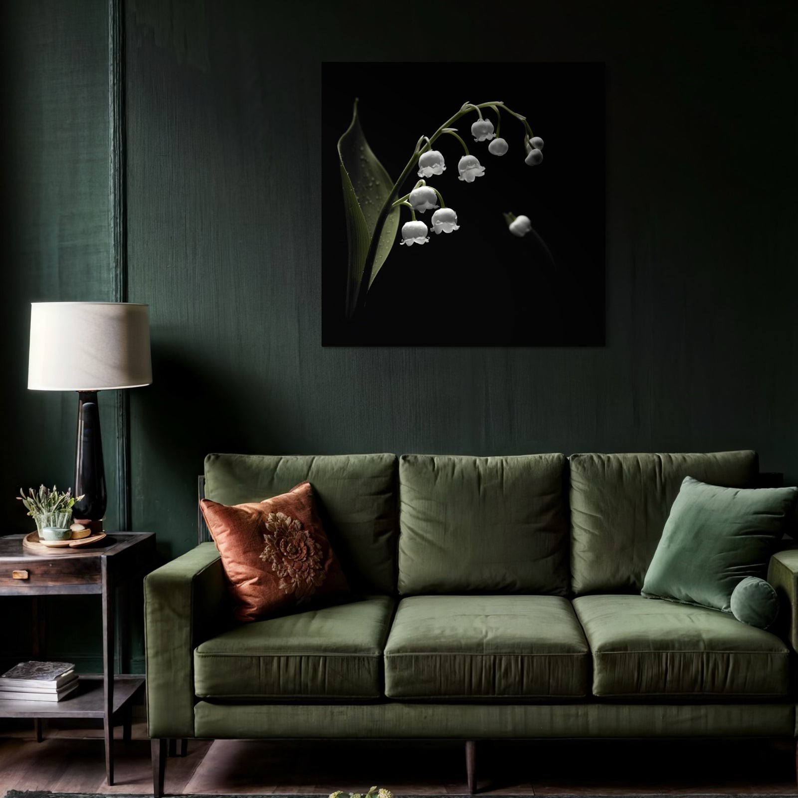 Serene Petals - Glass