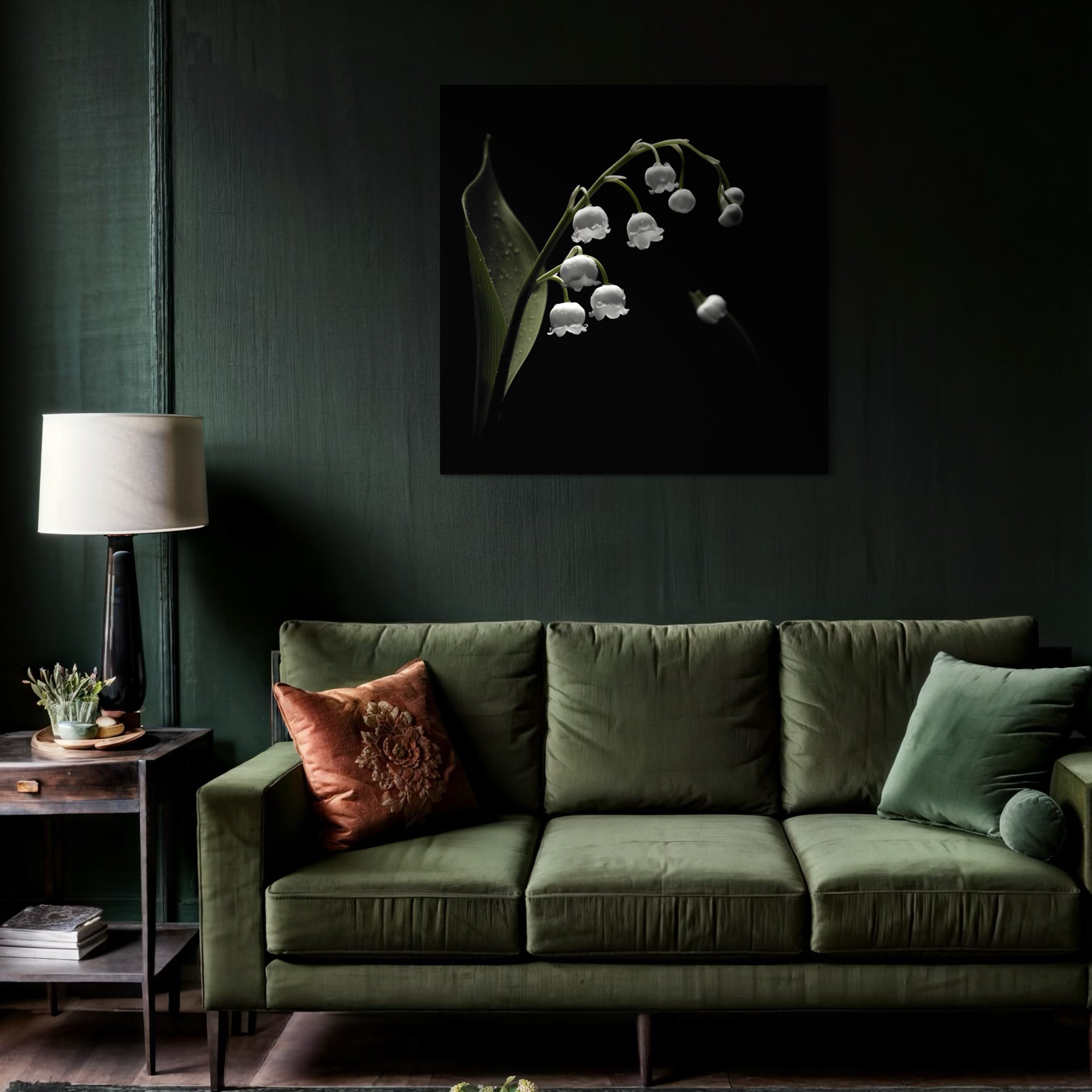 Serene Petals - Glass