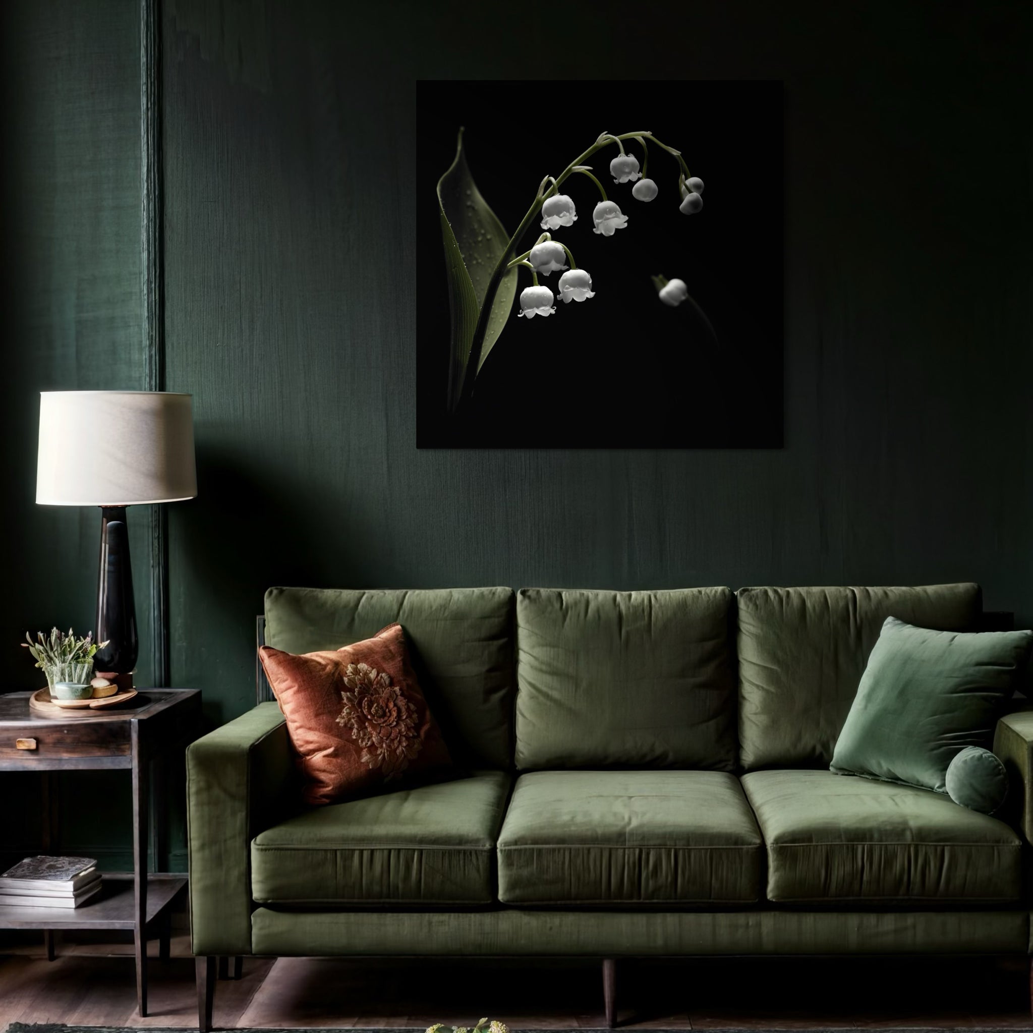 Serene Petals - Glass