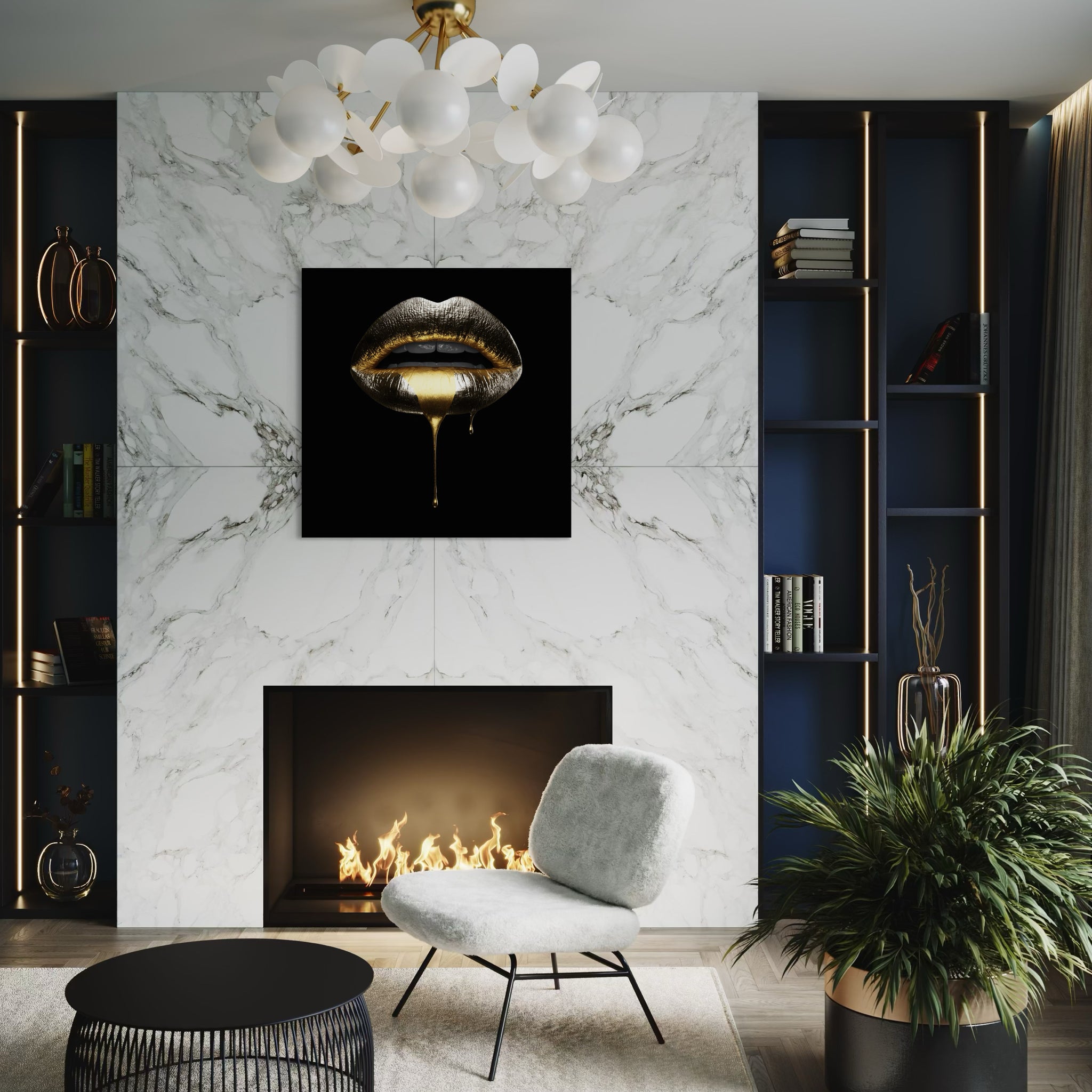 Lustrous Lips - Glass