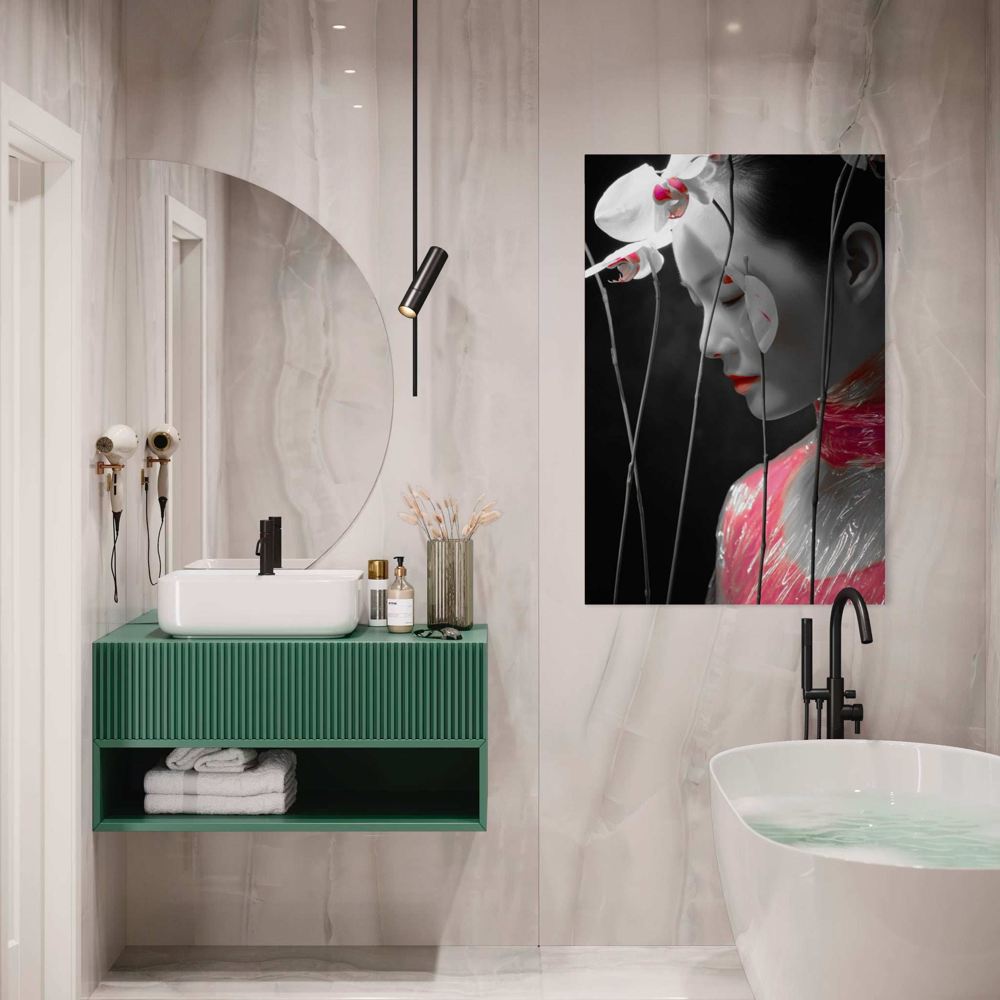 Orchid Dream - Glass