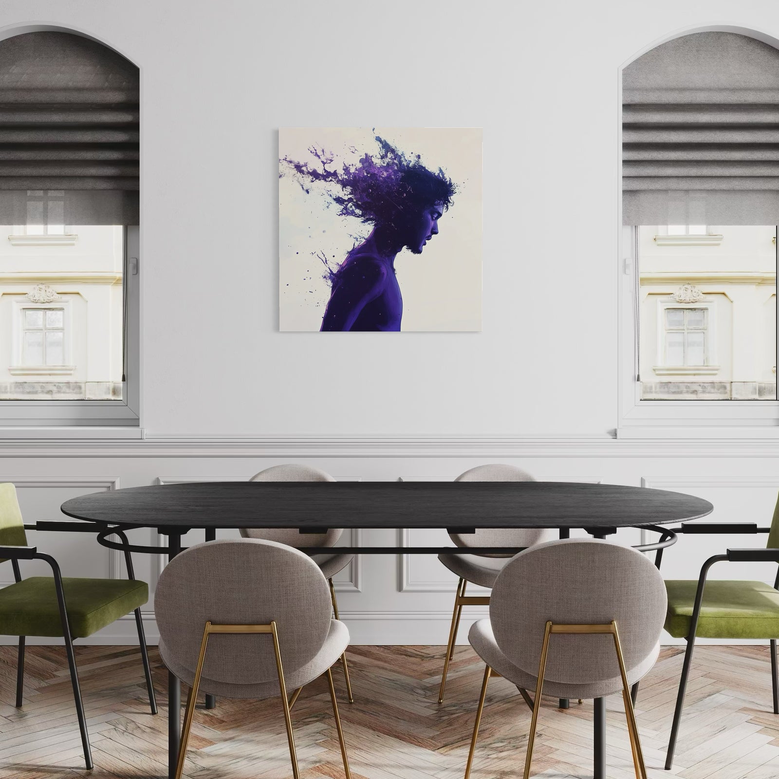 Purple Reverie - Glass