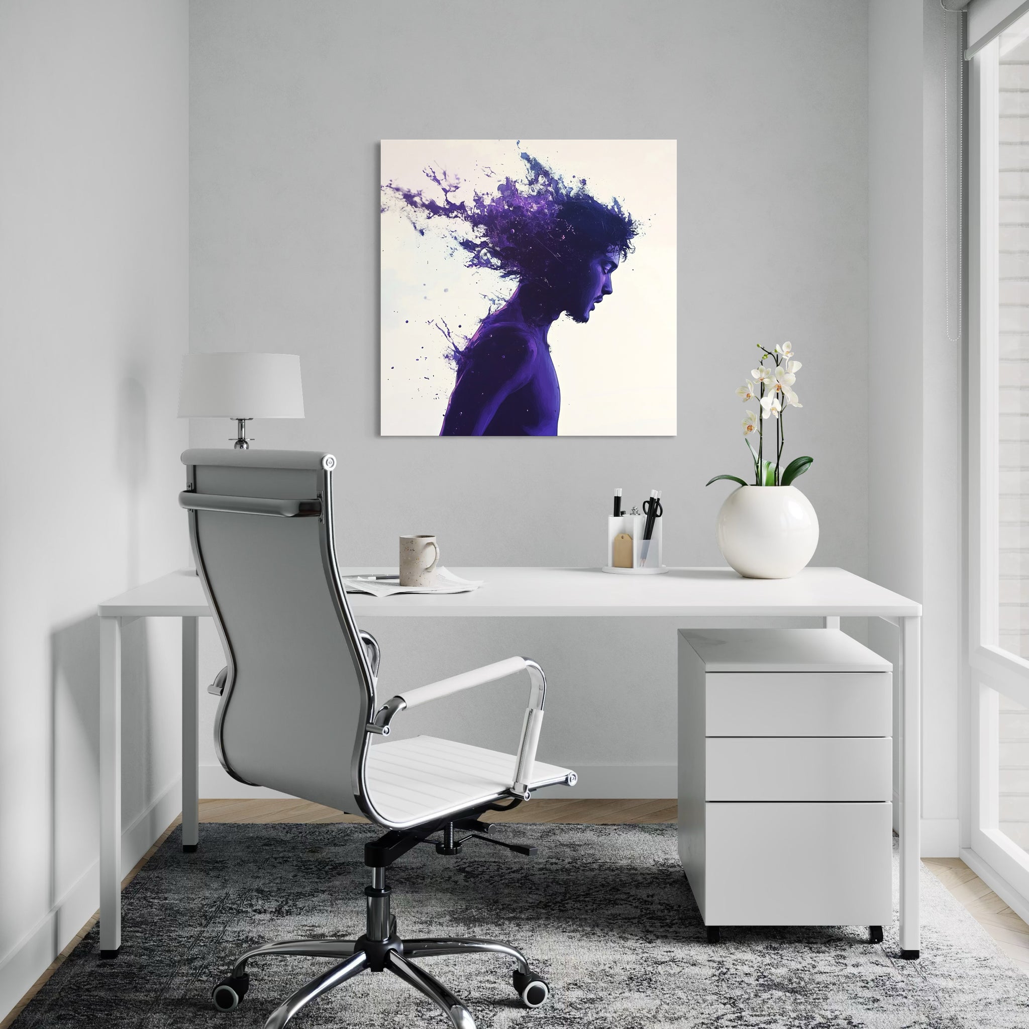 Purple Reverie - Glass