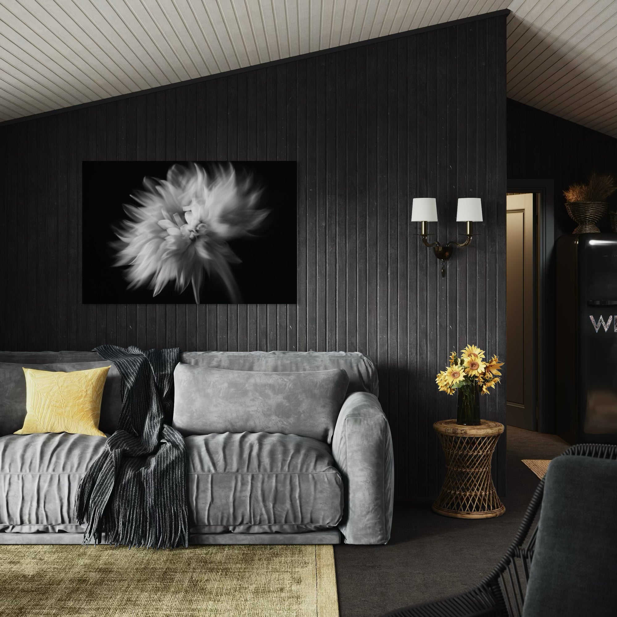 White Flower - Glass